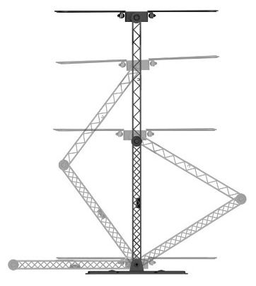 Wand Halterung 180° bis 165,1 cm (65") 50 kg -12 - 3° neigbar 220853 Fullmotion 