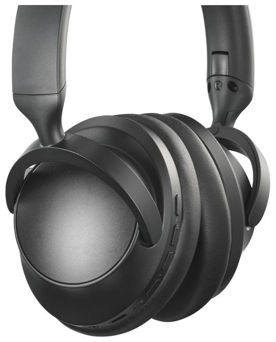 Ohraufliegender Bluetooth Kopfhörer kabellos 50 h Laufzeit  221764 Spirit Silent (Schwarz) 