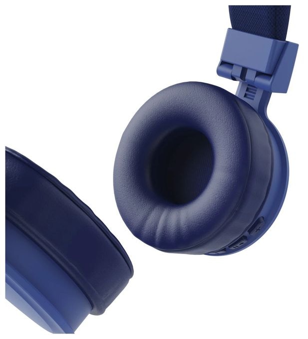 Ohraufliegender Bluetooth Kopfhörer kabellos 15 h Laufzeit USB Typ-C  221767 Freedom Lit III (Blau) 