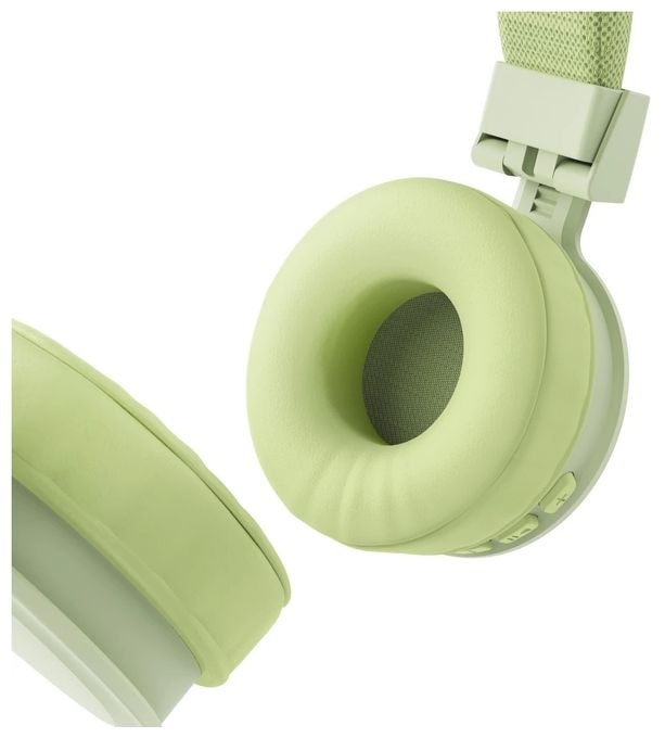 Ohraufliegender Bluetooth Kopfhörer kabellos 15 h Laufzeit USB Typ-C  221769 Freedom Lit III (Grün) 