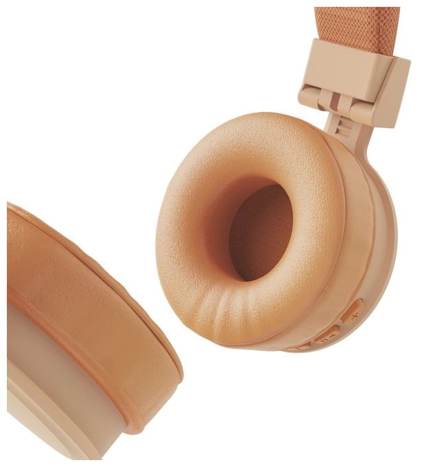 Ohraufliegender Bluetooth Kopfhörer kabellos 15 h Laufzeit USB Typ-C  221770 Freedom Lit III (Orange) 