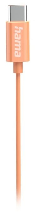 In-Ear Kopfhörer Kabelgebunden USB Typ-C  221797 Curly (Orange) 