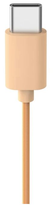 Ohraufliegender Kopfhörer Kabelgebunden USB Typ-C  221817 Fun C (Orange) 