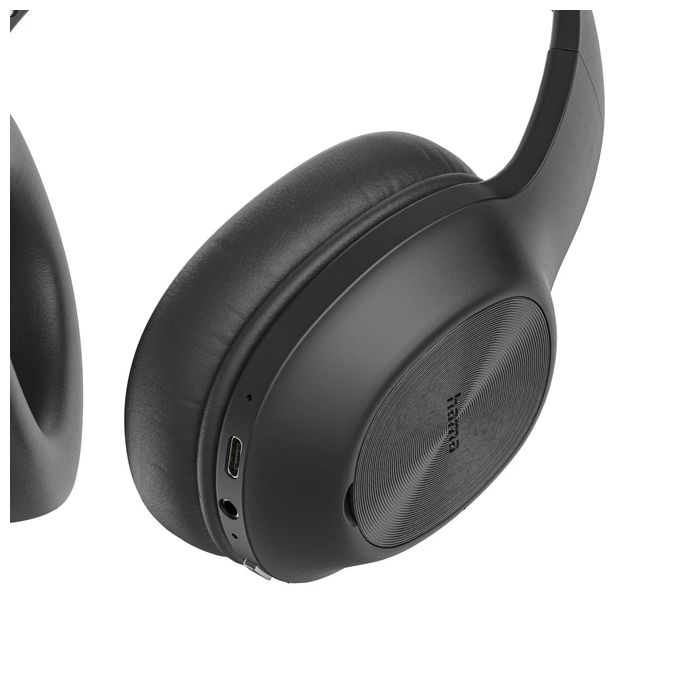 Over Ear Bluetooth Kopfhörer kabellos 60 h Laufzeit USB Typ-C  221821 Spirit Calypso X (Schwarz) 