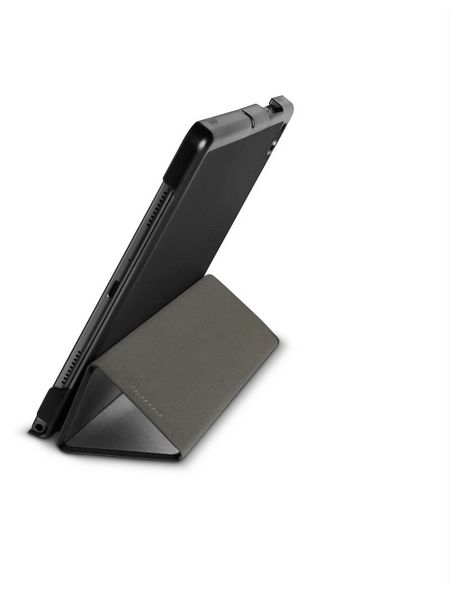 Folio aus Kunststoff für Samsung Galaxy Tab A9+ bis 27,9 cm (11") Schmutzabweisend, Staubresistent, Kratzresistent mit Magnetverschluss (Schwarz) 222009 Fold 