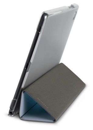 Folio aus Kunststoff für Samsung Galaxy Tab A9+ bis 27,9 cm (11") Schmutzabweisend, Staubresistent, Kratzresistent mit Magnetverschluss (Lila) 222012 Fold Clear 