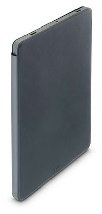 Folio aus Kunststoff für Samsung Galaxy Tab A9+ bis 27,9 cm (11") Schmutzabweisend, Staubresistent, Kratzresistent mit Magnetverschluss (Grau) 222017 Folio Stand 