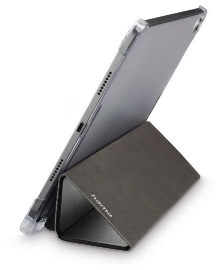 Folio aus Kunststoff für Apple iPad Air 13" (2024) bis 33 cm (13") Schmutzabweisend, Staubresistent, Kratzresistent (Schwarz) 227007 Fold Clear 