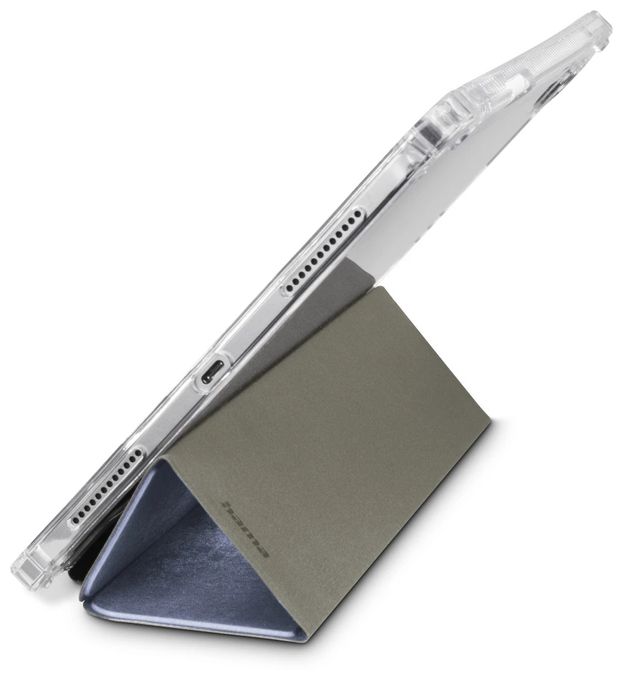 Folio aus Mikrofaser, Samt für Apple iPad Pro 13" (2024) bis 33 cm (13") Fallbeständigkeit, Staubresistent, Kratzresistent, Schockresistent mit Magnetverschluss (Transparent, Violett) 227026 Extreme Protect 