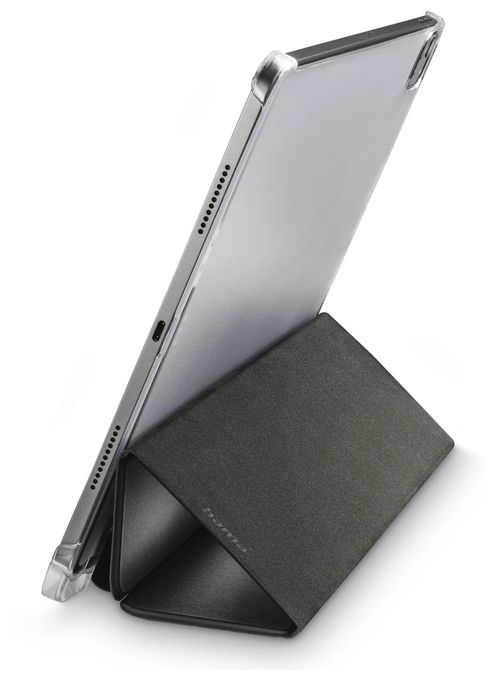 Folio aus Kunststoff für Apple iPad Pro 13" (2024) bis 33 cm (13") Schmutzabweisend, Staubresistent, Kratzresistent mit Magnetverschluss (Schwarz, Transparent) 227047 Fold Clear 