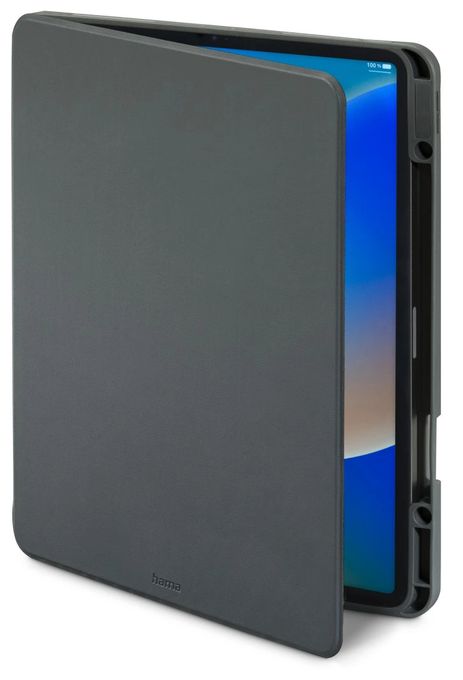 Folio aus Kunststoff für Apple iPad Pro 13" (2024) bis 33 cm (13") Schmutzabweisend, Staubresistent, Kratzresistent mit Magnetverschluss (Grau) 227049 Stand Folio 