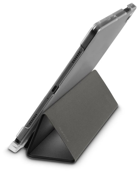 Folio aus Polycarbonat (PC), Polyurethan für Samsung Galaxy Tab A11 / A9+ 11” bis 27,9 cm (11") Schmutzabweisend, Staubresistent, Kratzresistent mit Magnetverschluss (Schwarz) 227090 Fold Clear 