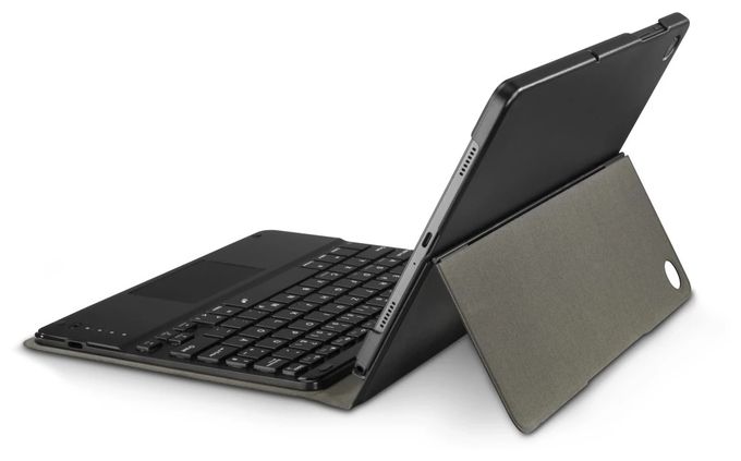 Folio aus Kunststoff für Samsung Galaxy Tab A11+ / A9+ bis 27,9 cm (11") Schmutzabweisend, Staubresistent, Kratzresistent mit Magnetverschluss (Schwarz) 227093 Premium 
