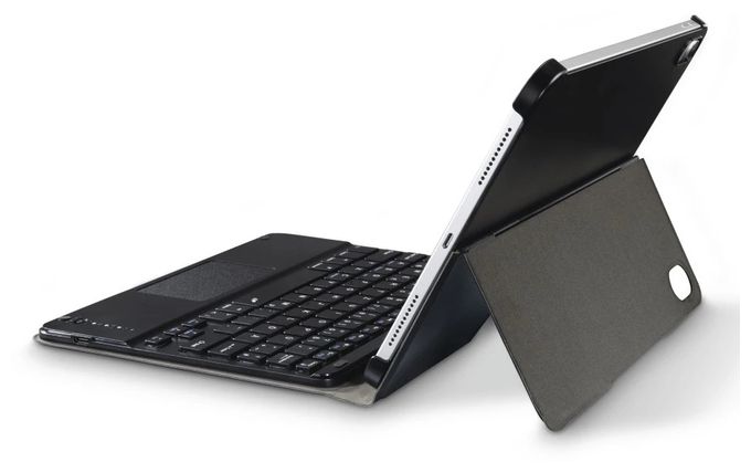 Folio aus Kunststoff für Apple iPad Air 11 bis 27,9 cm (11") Schmutzabweisend, Staubresistent, Kratzresistent mit Magnetverschluss (Schwarz) 231008 Premium 