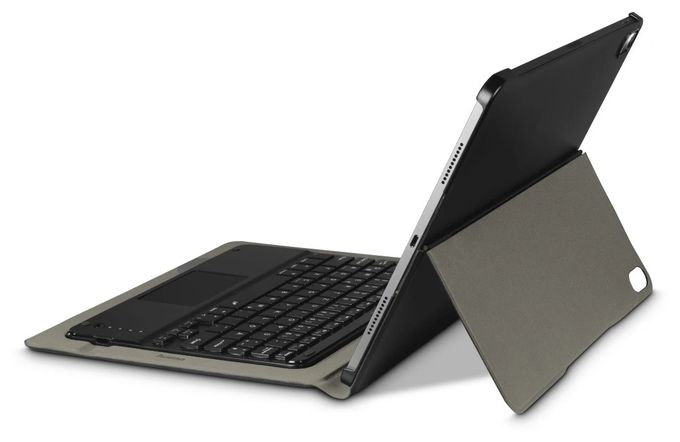 Folio aus Kunststoff für Apple iPad Air 13 bis 33 cm (13") Schmutzabweisend, Staubresistent, Kratzresistent mit Magnetverschluss (Schwarz) 231013 Premium 