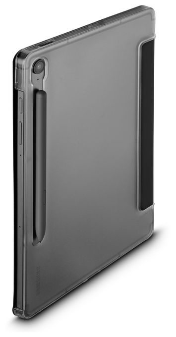Folio aus Polycarbonat (PC), Polyurethan für Samsung Galaxy Tab S10 Lite (10.9") bis 27,7 cm (10.9") mit Magnetverschluss (Schwarz) 231024 Fold Clear 