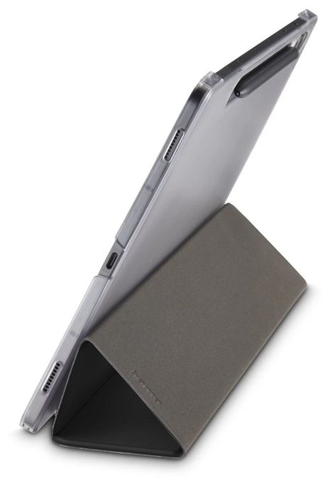 Folio aus Polycarbonat (PC), Polyurethan für Samsung Galaxy Tab S11 11” bis 27,9 cm (11") Schmutzabweisend, Staubresistent, Kratzresistent (Schwarz) 231026 Fold Clear 