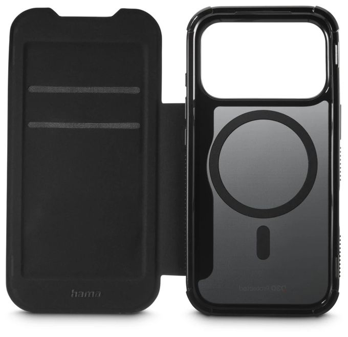 Folio für Apple iPhone 17 Pro  232403 Extreme Protect (Schwarz) 