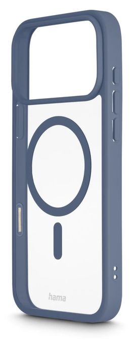 Cover für Apple iPhone 17 Pro Max  232419 Frame Protect (Blau, Transparent) 
