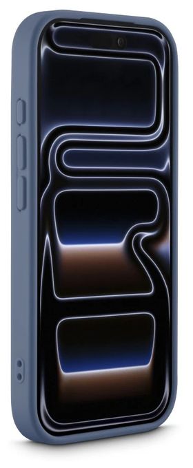 Cover für Apple iPhone 17 Pro  232426 Frame Protect (Transparent, Blau) 