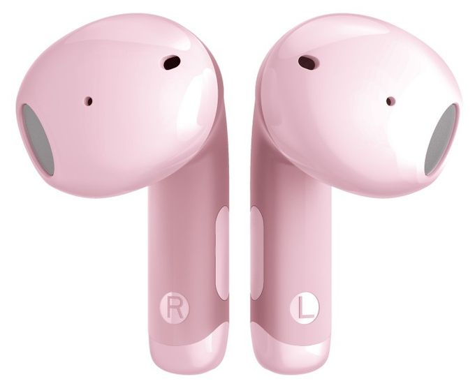 In-Ear Bluetooth Kopfhörer Kabellos TWS 9 h Laufzeit IPX4 USB Typ-C  232951 Twins Core 2 (Pink) 