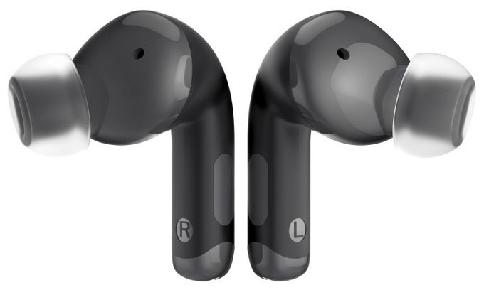 In-Ear Bluetooth Kopfhörer Kabellos TWS IPX4 USB Typ-C  232961 Twins Fuse 2 (Dunkles Grau) 