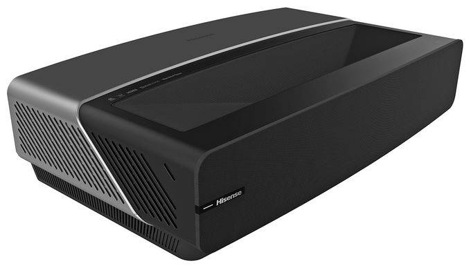  120L5F-A12 4K Laser TV inkl. Cinema Screen 303 cm(120 Zoll) (Schwarz, Grau) 