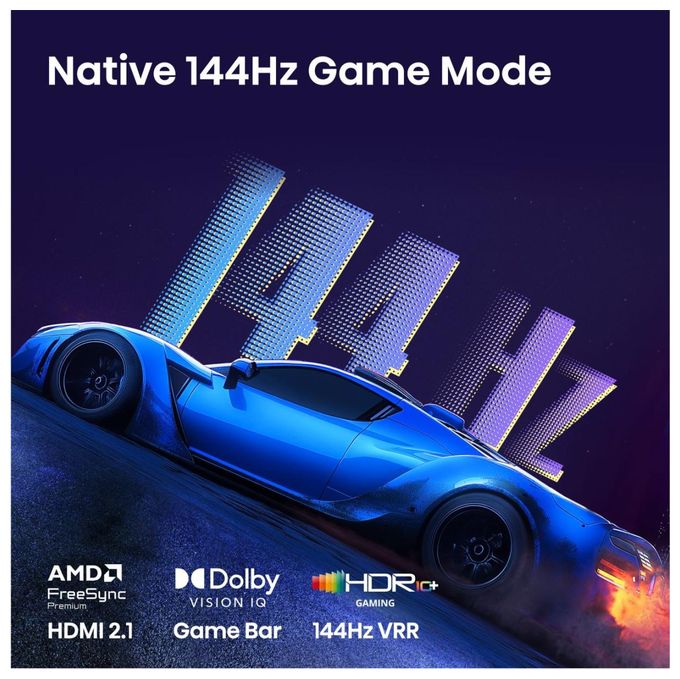 43 '' Q7S Pro | Hi-QLED Smart TV 4K 144 Hz 
