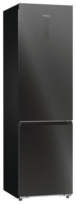 253 l / 130 l Kühl-Gefrierkombi freistehend NoFrost 181,59 kWh Jahr  RB5P410SAFC (Schwarz, Edelstahl) 