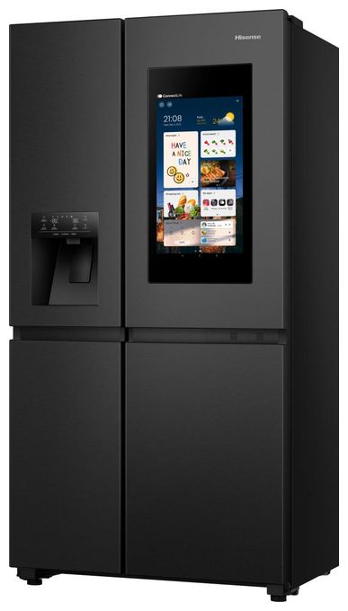 Side-by-Side Kühl-/ Gefrierkombination 399 l / 200 l 343 kWh NoFrost 1790 mm x 910 mm  RS9P628GPFE (Schwarz) 