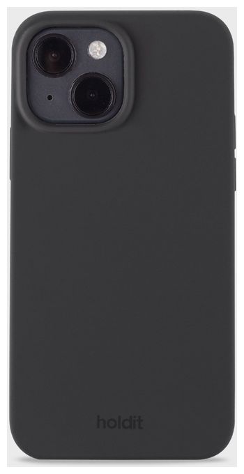 Cover für Apple iPhone 13  Silicone Case (Schwarz) 