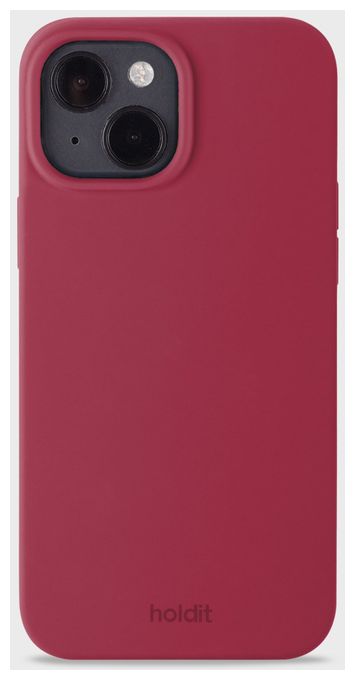 Cover für Apple iPhone 13  Silicone Case (Rot) 