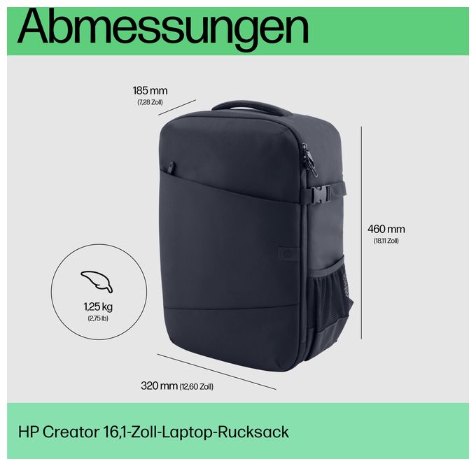Creator 16,1 Zoll Laptop-Rucksack 