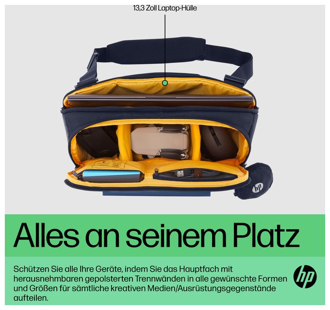 Creator Laptop-Umhängetasche (13,3 Zoll) 