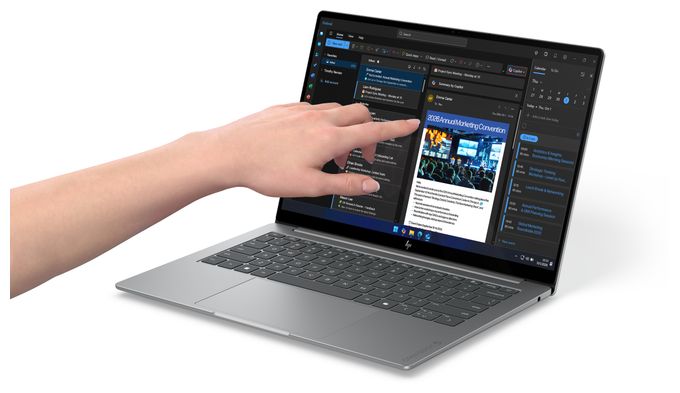 WUXGA Notebook 35,6 cm (14 Zoll) 1920 x 1200 Pixel 8 GB Ram 256 GB SSD Windows 11 Home max. 4,6 GHz OmniBook 5 14-mh0550ng 