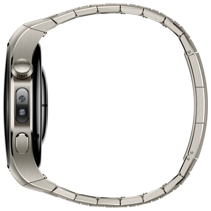 Digital 46 mm Smartwatch Rund 310 ppi  Watch 5 (Silber) 