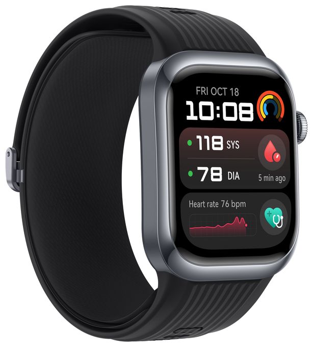 Digital 38 mm Smartwatch Rechteckig IP68 347 ppi  Watch D2 (Aluminium) 
