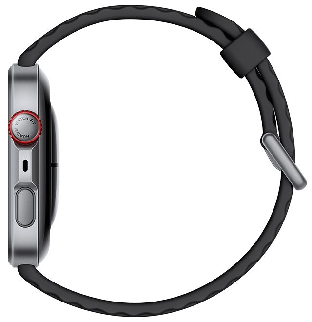 Digital 40 mm Smartwatch Rechteckig IP6X 240 h 347 ppi  Watch Fit 4 Pro (Schwarz) 