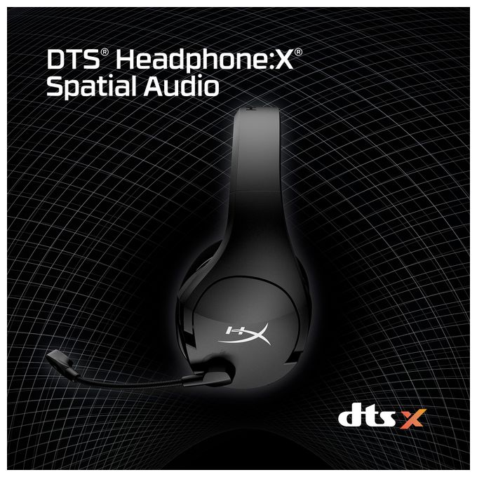 Over Ear Kopfhörer kabellos  Cloud Stinger Core (Schwarz) 