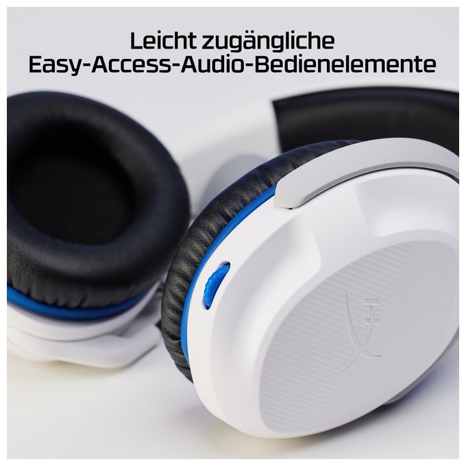 Over Ear Kopfhörer kabelgebunden  Cloud Stinger II (Weiß) 