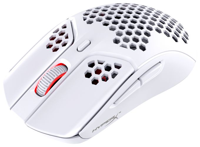 16000 DPI Gaming Maus Optisch  HyperX Pulsefire Haste (Weiß) 