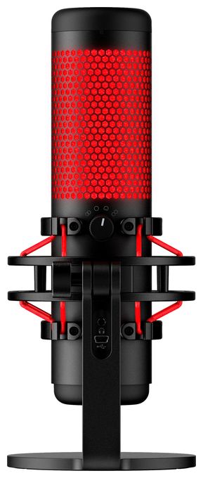 Kabelgebunden PC-Mikrofon USB  QuadCast (Rot) 