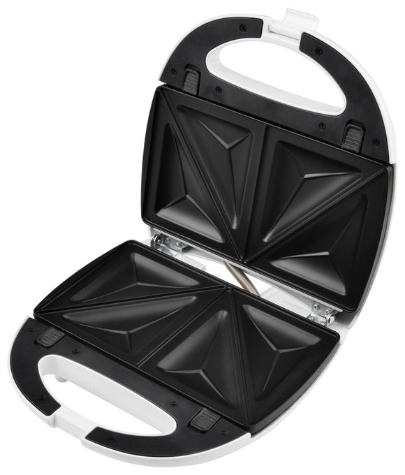 Sandwichmaker 700 W für 4 Sandwiches  SM627 (Weiß) 