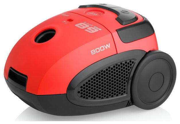 Bodenstaubsauger mit Staubbeutel 800 W  UVC068 (Rot) 