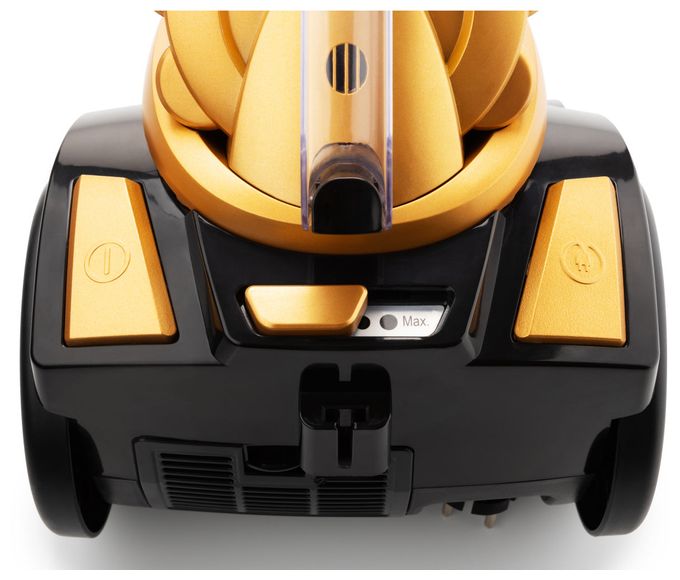 Bodenstaubsauger Beutellos 800 W HEPA  VC014 (Schwarz, Orange) 