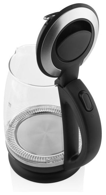 2,0 l Wasserkocher 2200 W (Schwarz, Transparent, Silber) VK745 