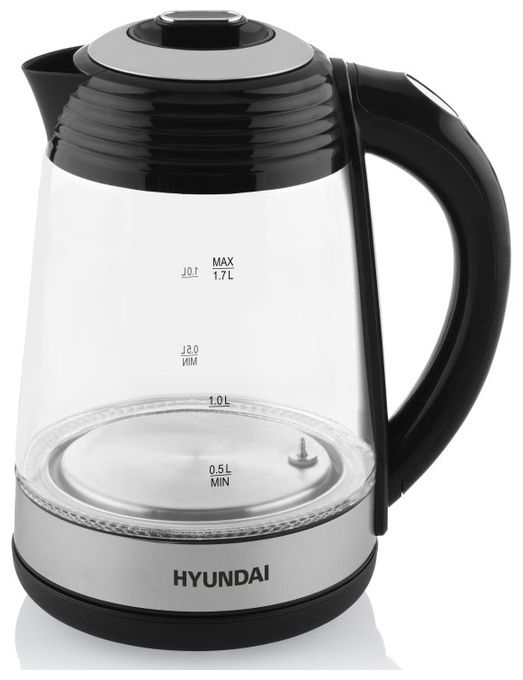 1,7 l Wasserkocher 2200 W (Schwarz, Agave, Transparent) VK780 