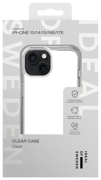Clear Case für Apple iPhone 17e / 16e / 15 / 14 / 13 (Clear) 