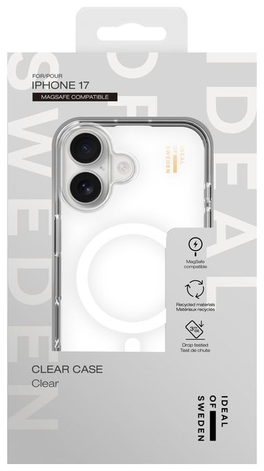 Clear Case MagSafe Cover für Apple iPhone 17 (Clear) 