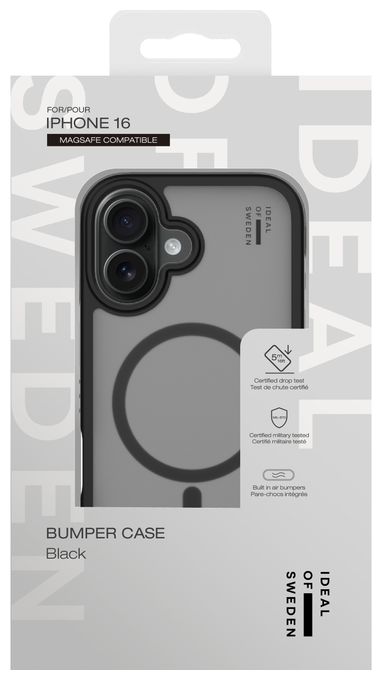 Cover für Apple iPhone 16  IDBPCMS-I2461-01 (Schwarz) 